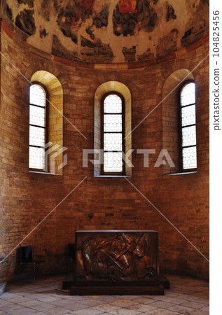 Interior view of St. George's Basilica 104825456