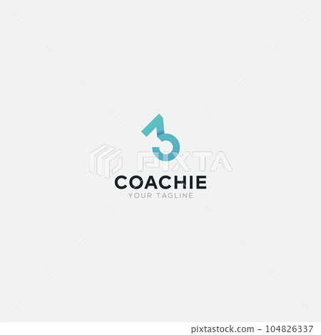 3 C letter for coach logo simple and modern 3 C letter for coach logo simple and modern 104826337