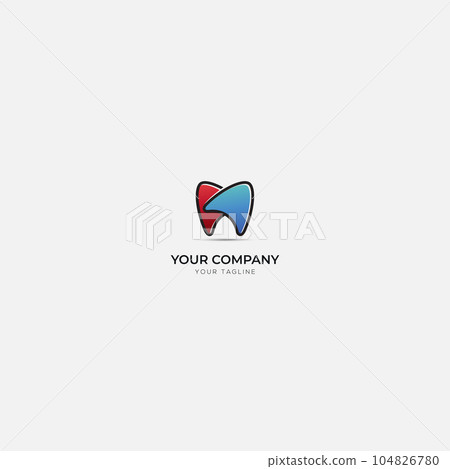 dental abstract clinic logo dental abstract clinic logo 104826780