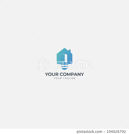 idea house real estate logo door idea home idea house real estate logo door idea home 104826792