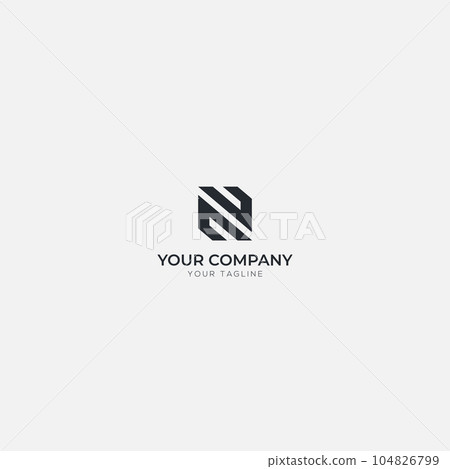 monogram logo N like Z logo design monogram logo N like Z logo design 104826799