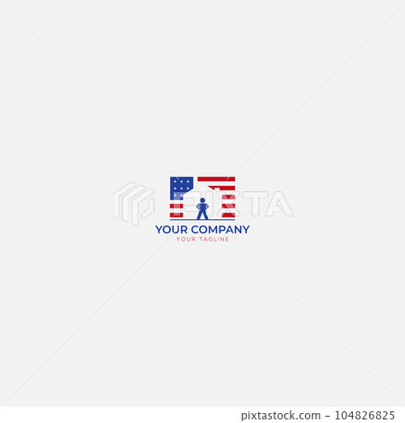 flag american heroes inspection logo flag american heroes inspection logo 104826825