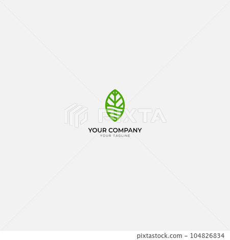 nature green leaf logo environmental 104826834