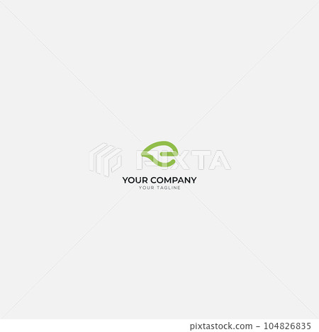 simple Easy e commerce logo with leave and life simple Easy e commerce logo with leave and life 104826835