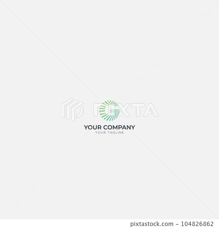 Good Movement logo letter G finger print Good Movement logo letter G finger print 104826862