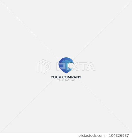 strong pin location eagle mascot logo strong pin location eagle mascot logo 104826987