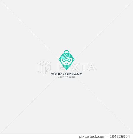 Pin Head and Grandma location logo 104826994