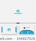 Box ML letter logo simple modern 104827028