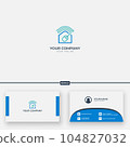 online learning home logo work from home online study 104827032