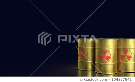 The radioactive tank for sci or nuclear concept 3d rendering The radioactive tank for sci or nuclear concept 3d rendering 104827941