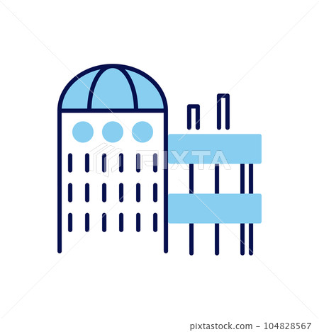 Laboratory Building related vector icon Laboratory Building related vector icon 104828567