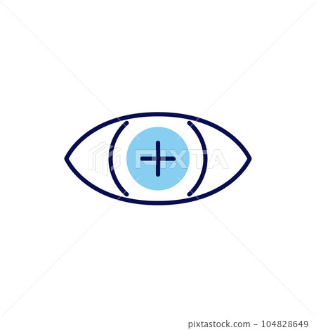 Hyperopia related vector icon. Hyperopia related vector icon. 104828649