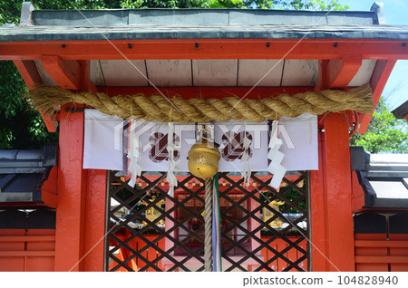 Kyoto Fukuoji Shrine Precincts Suishabu Ara Shrine Worship Place 104828940