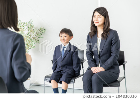 Parent-child interview Parent-child interview 104830330