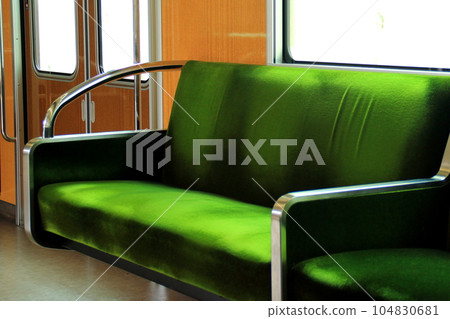 Inside the Hankyu train 104830681