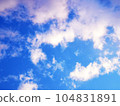 When you pass through the space between clouds, the other side is a blue sky 104831891