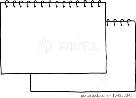 hand drawn line sketchbook 104833345