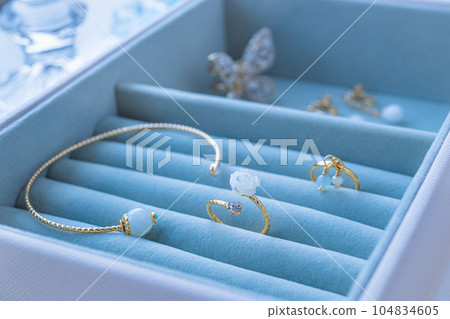 寶石和水鑽配件禮品圖片 104834605