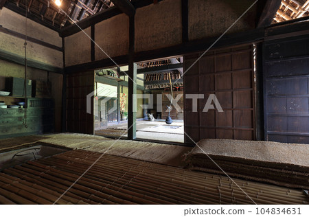 Shikoku Mura Museam Kouno Residence Main Building (Early 1700s, Nationally Designated Important Cultural Property) ISO100 Shikoku Mura Museam Kouno Residence Main Building (Early 1700s, Nationally Designated Important Cultural Property) ISO100 104834631