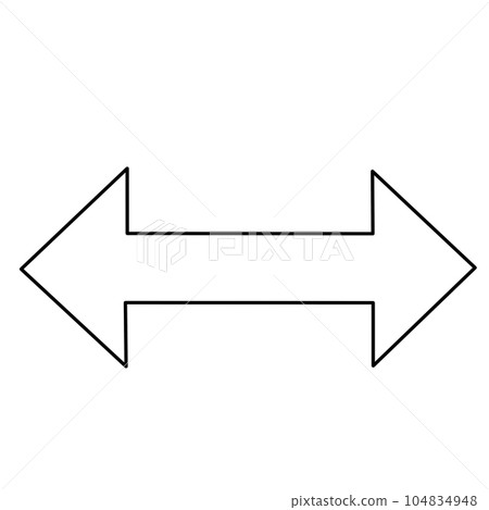 double arrow double arrow 104834948