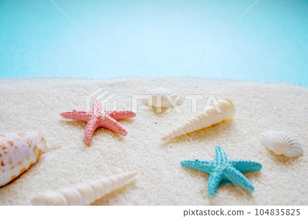 夏季海灘形象 夏季海灘形象 104835825