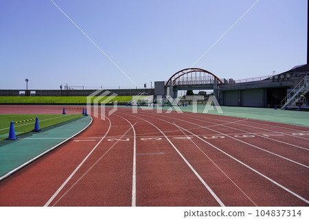 Sagamihara Asamizo Park Stadium Start / Finish Line Sagamihara Asamizo Park Stadium Start / Finish Line 104837314