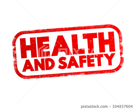HSE Health Safety Environment - processes and procedures identifying potential hazards to a certain environment, acronym text stamp concept background HSE Health Safety Environment - processes and procedures identifying potential hazards to a certain environment, acronym text stamp concept background 104837604