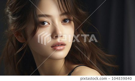 女性肖像時裝模特（生成AI） 104839840