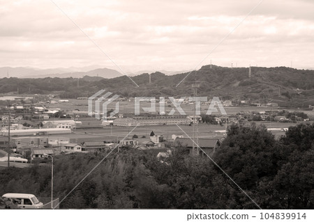 Country landscape 104839914