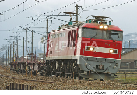 Hokuriku Main Line West Takaoka - Takaoka JR Freight EF510-7 (Toyama) 104840758