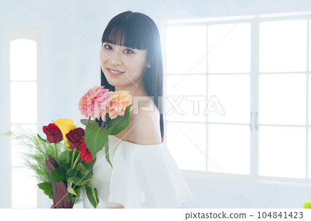 Women's beauty image, bridal skin care Women's beauty image, bridal skin care 104841423