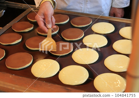 銅鑼燒銅鑼燒皮煎餅日式 104841755