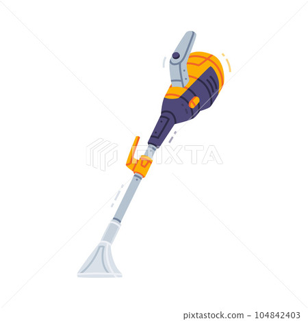 Vacuum Cleaner or Hoover as Cleaning Equipment Vector Illustration 104842403