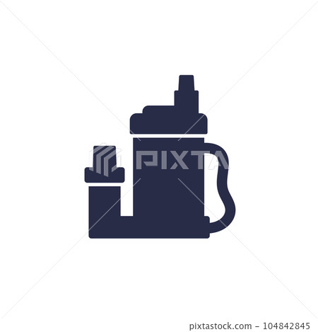 sump pump icon, vector sign 104842845