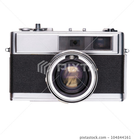 vintage old film camera isolated vintage old film camera isolated 104844161