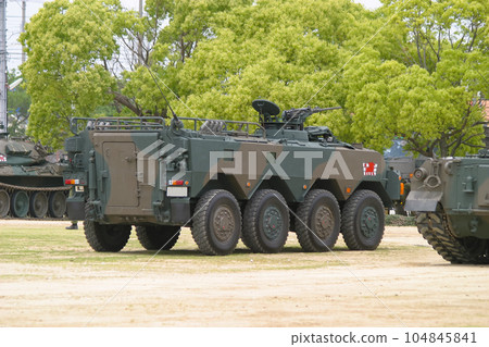訓練結束後的陸上自衛隊96式輪式裝甲車 訓練結束後的陸上自衛隊96式輪式裝甲車 104845841