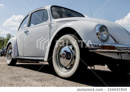 Volkswagen Beetle classic car. Volkswagen Beetle classic car. 104845908