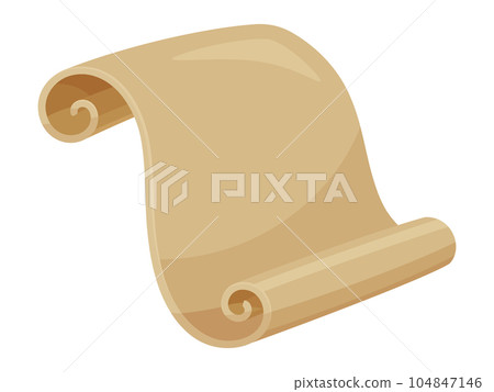 cute parchment illustration 104847146