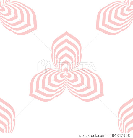 Seamless background with abstract twisted floral shapes. Seamless background with abstract twisted floral shapes. 104847908