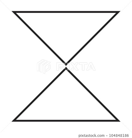 Collate flow chart Shape element for process layout diagram illustration for business and finance 104848186