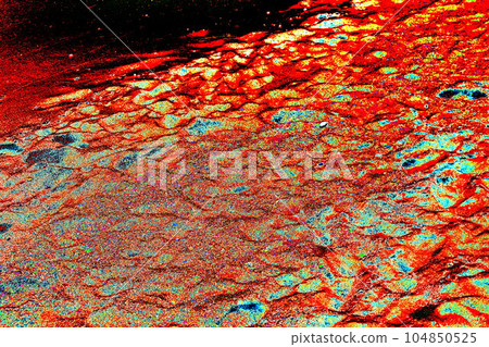 Full frame shot. Close up sand texture on beach in summer. 104850525