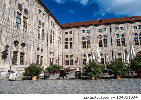 Munich Residence or Munchen Residenz is the former royal palace in Munich, Germany Munich Residence or Munchen Residenz is the former royal palace in Munich, Germany 104851334