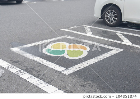 Elderly parking space Elderly parking space 104851874