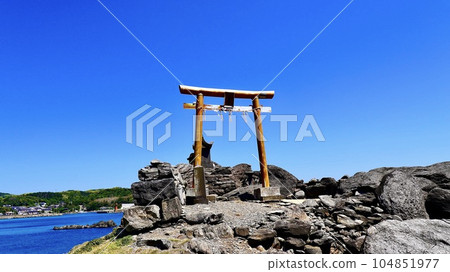 長崎縣壹岐市壹岐神社鳥居 長崎縣壹岐市壹岐神社鳥居 104851977