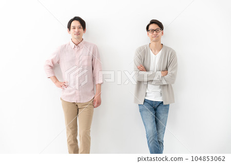 休閒男二人組肖像 104853062