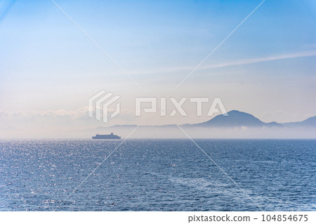 Tsugaru Strait Hokkaido Hakodate area Tsugaru Strait Hokkaido Hakodate area 104854675