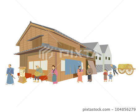 Edo period life 104856279