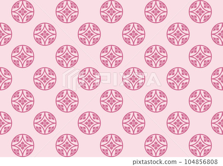 Japanese pattern background Cloisonne 104856808