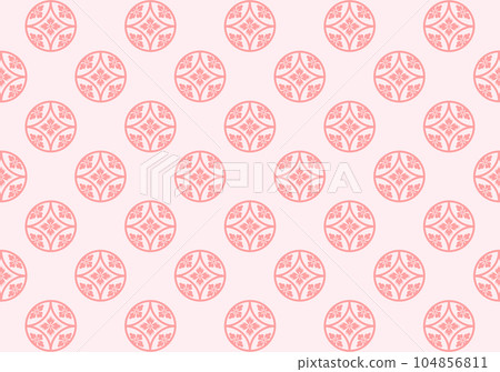 Japanese pattern background Cloisonne 104856811