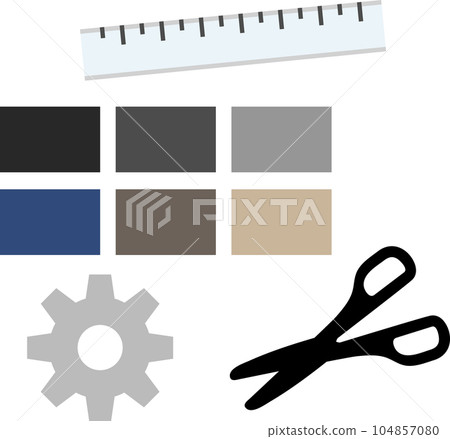 捲尺和色樣，定制 104857080